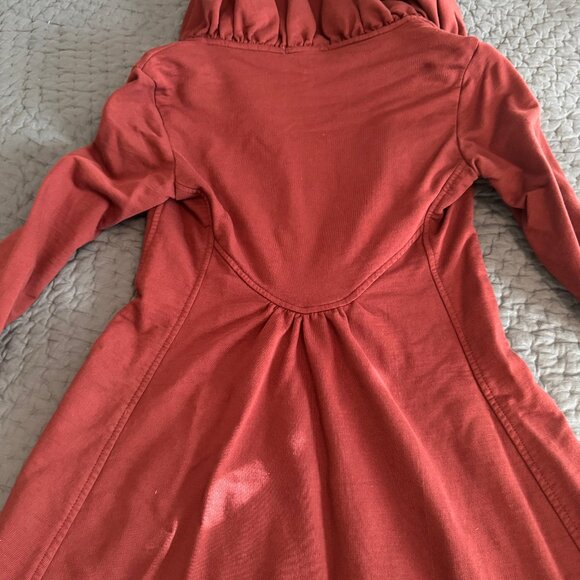 Prairie Underground cloak hoodie, dark berry colored, size XS - Picture 4 of 4